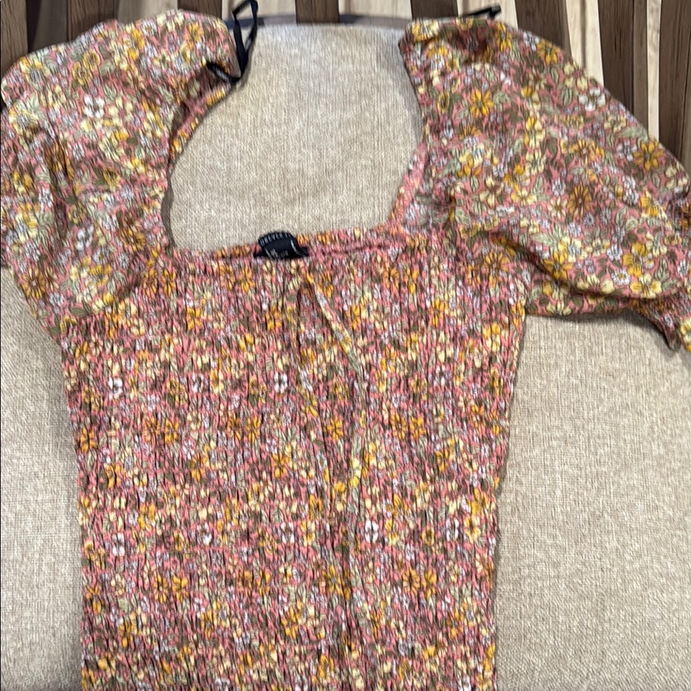 Floral Smocked dress